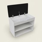 Boximo, Leva, szafka na buty z siedziskiem, 60-30-47 cm