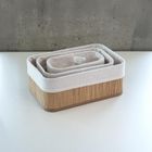 Boximo, Vinno, zestaw bambusowych koszyków do przechowywania