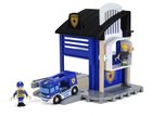 Brio World, Komisariat policji, zabawka drewniana, zestaw z figurkami