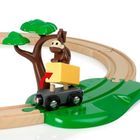 Brio World, Safari, kolejka drewniana, zabawka drewniana, 17 elementów