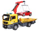 Bruder, Roadster MAN TGS, pomoc drogowa z autem