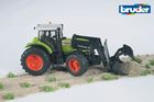 Bruder, traktor Claas Atles 936 RZ z ładowarką