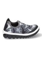 Buty sportowe chłopięce, slip on, szare, Bibi Shoes