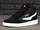 Buty sportowe damskie, czarne, Fila Crew