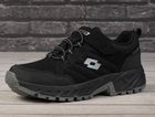 Buty sportowe damskie, czarne, Lotto Ketcham Low