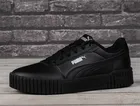 Buty sportowe damskie, czarne, Puma Carina 2.0