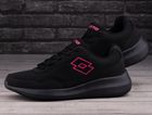 Buty sportowe damskie, do biegania, czarne, Lotto Connect OC