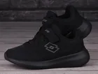 Buty sportowe dziecięce, czarne, Lotto Connect OC K