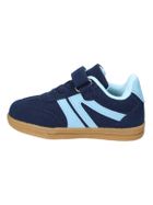 Buty sportowe dziecięce, granatowe, skórzana wkładka, American Club