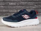 Buty sportowe męskie, do biegania, niebieskie, Lotto Dynativ