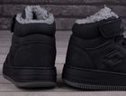 Buty zimowe dziecięce, ocieplane, czarne, Lotto
