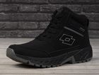 Buty zimowe, unisex, czarne, Lotto