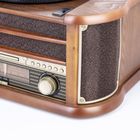 Camry, gramofon z tubą z CD/MP3/USB/nagrywaniem