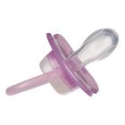 Canpol babies, NightGlow, smoczek uspokajający silikonowy, symetryczny, różowy, 0-6 m, 2 szt.