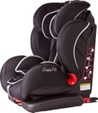 Caretero, Diablo FIX, Fotelik samochodowy, 9-36 kg, Black