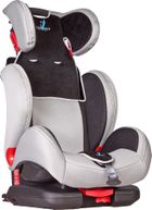 Caretero, Diablo FIX, Fotelik samochodowy, 9-36 kg, graphite