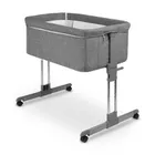 Caretero, Sleep2gether, łóżeczko dostawne, graphite