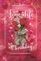 Carte Blanche, karnet holograficzny 3D, for the love of my life