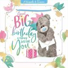 Carte Blanche, karnet holograficzny 3D, miś z koroną i prezentem