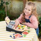 Casdon, pizza do krojenia, zestaw z dodatkami do pizzy