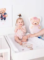 Ceba Baby, Basic, Spots, przewijak miękki, profilowany, krótki, 50-70 cm