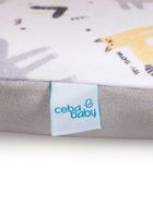 Ceba Baby, Elephant, pokrowiec na przewijak miękki, 85-72 cm, 2 szt.