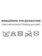 Ceba Baby, Flora & Fauna Tucan, zestaw: koc dziecięcy 75-100 cm + poduszka 30-40 cm