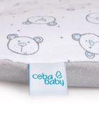 Ceba Baby, Teddy Bear, pokrowiec na przewijak miękki, 85-72 cm, 2 szt.