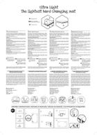 Ceba Baby, Ultra Light, Fox with Balloon, przewijak twardy, krótki, 50-70 cm