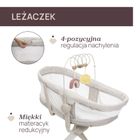 Chicco, Baby Hug Armonia, 4w1: łóżeczko, leżaczek i krzesełko do karmienia, motherpearl