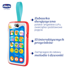 Chicco, Bilingual ABC, Mój Pierwszy Smartfon, zabawka interaktywna