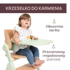 Chicco, Meraviglia, ewolucyjne krzesełko do karmienia, olive