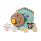 Chicco, My Wood Friends, drewniany wodny młyn z owieczkami