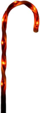 Christmas Decoration, lampki zewnętrzne laski świąteczne, Candy, 6 szt.