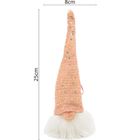 Christmas Decoration, mikołaj dekoracyjny, LED, różowy, 25 cm