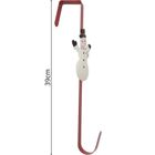 Christmas Decoration, wieszak uchwyt do stroików, bałwan, 39 cm