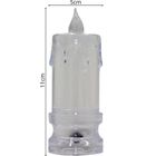 Christmas Gifts, świeca dekoracyjna, zdobiona LED, 5-11 cm