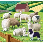 Clementoni, Super Color, Farm Moments, puzzle, 3-48 elementów