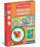 Clementoni, Uczę się Bawiąc, Która jest godzina? układanka edukacyjna