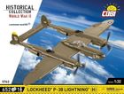 Cobi, Historical Collection WWII, Lockheed(R) P-38H Lightning, klocki, 652 elementy