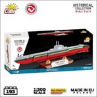 Cobi, Historical Collection, WWII, ORP Orzeł, klocki, 1:300, 193 elementy