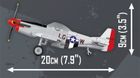 Cobi, Top Gun Maverick P-51D Mustang, 1:48, klocki, 150 elementów