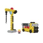 Connect, 2w1, Żuraw, Dźwig HDS, klocki konstrukcyjne, 169 elementów, 61971