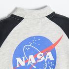 Cool Club, Bluza chłopięca, rozpinana, szara, NASA