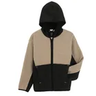 Cool Club, Bluza chłopięca z kapturem, rozpinana, czarno-brązowa