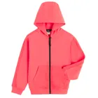 Cool Club, Bluza chłopięca z kapturem, rozpinana, czerwona