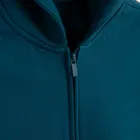 Cool Club, Bluza chłopięca z kapturem, rozpinana, ocieplana, oversize, turkusowa