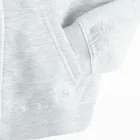 Cool Club, Bluza chłopięca z kapturem, rozpinana, ocieplana, szara