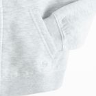 Cool Club, Bluza chłopięca z kapturem, rozpinana, ocieplana, szara