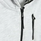 Cool Club, Bluza chłopięca z kapturem, rozpinana, ocieplana, szara melanż